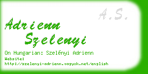 adrienn szelenyi business card