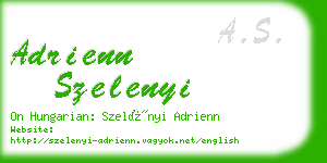 adrienn szelenyi business card